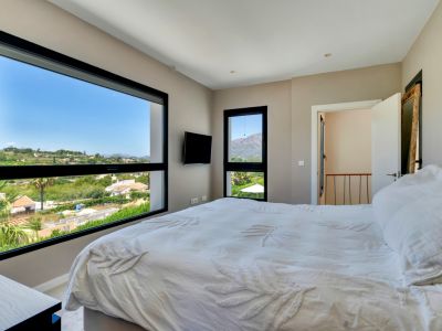 Hauptschlafzimmer mit Aussicht