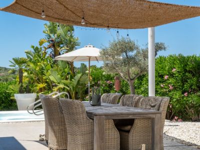 Überdachte Terrasse