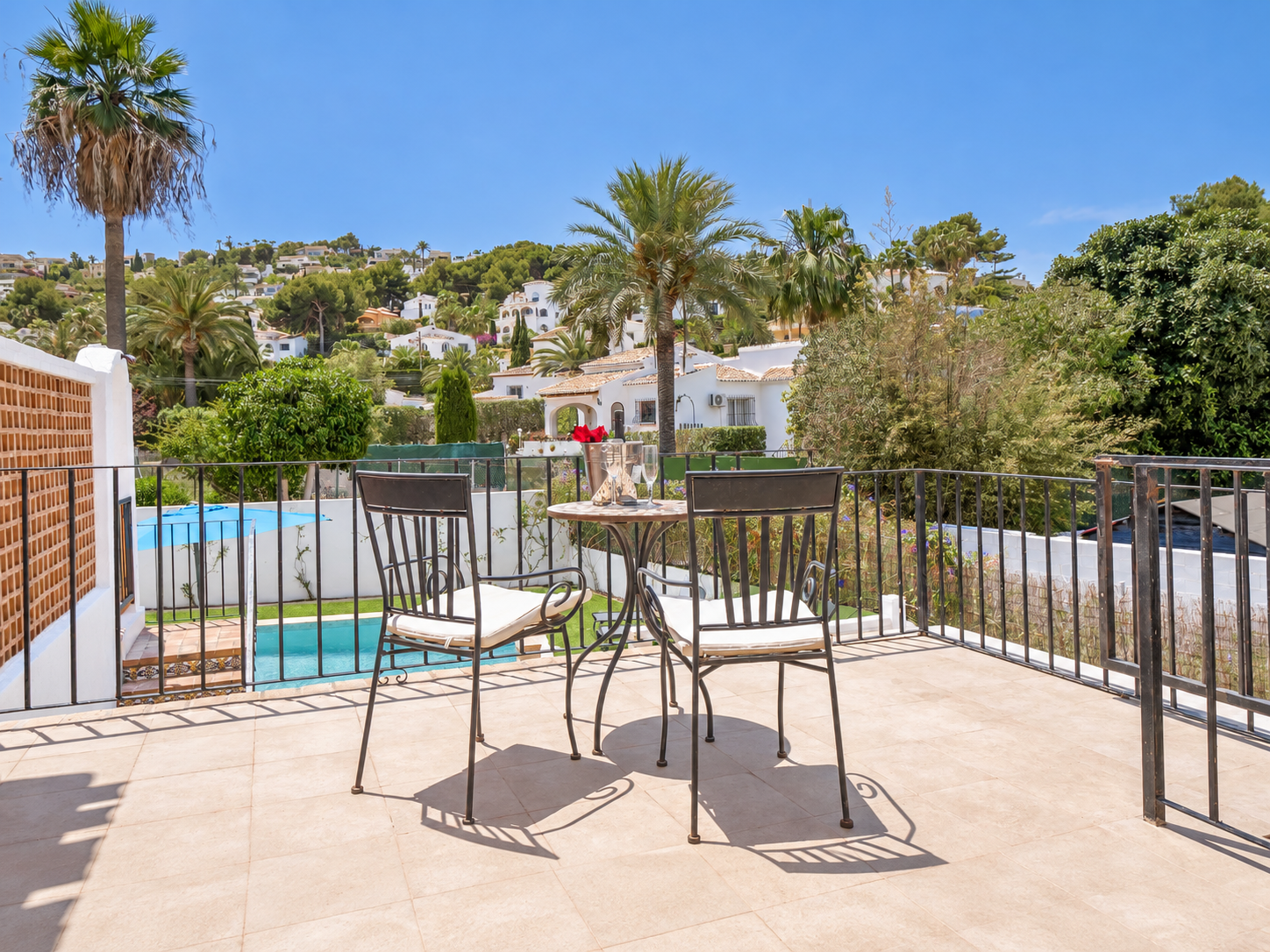 Terrasse mit Aussicht
