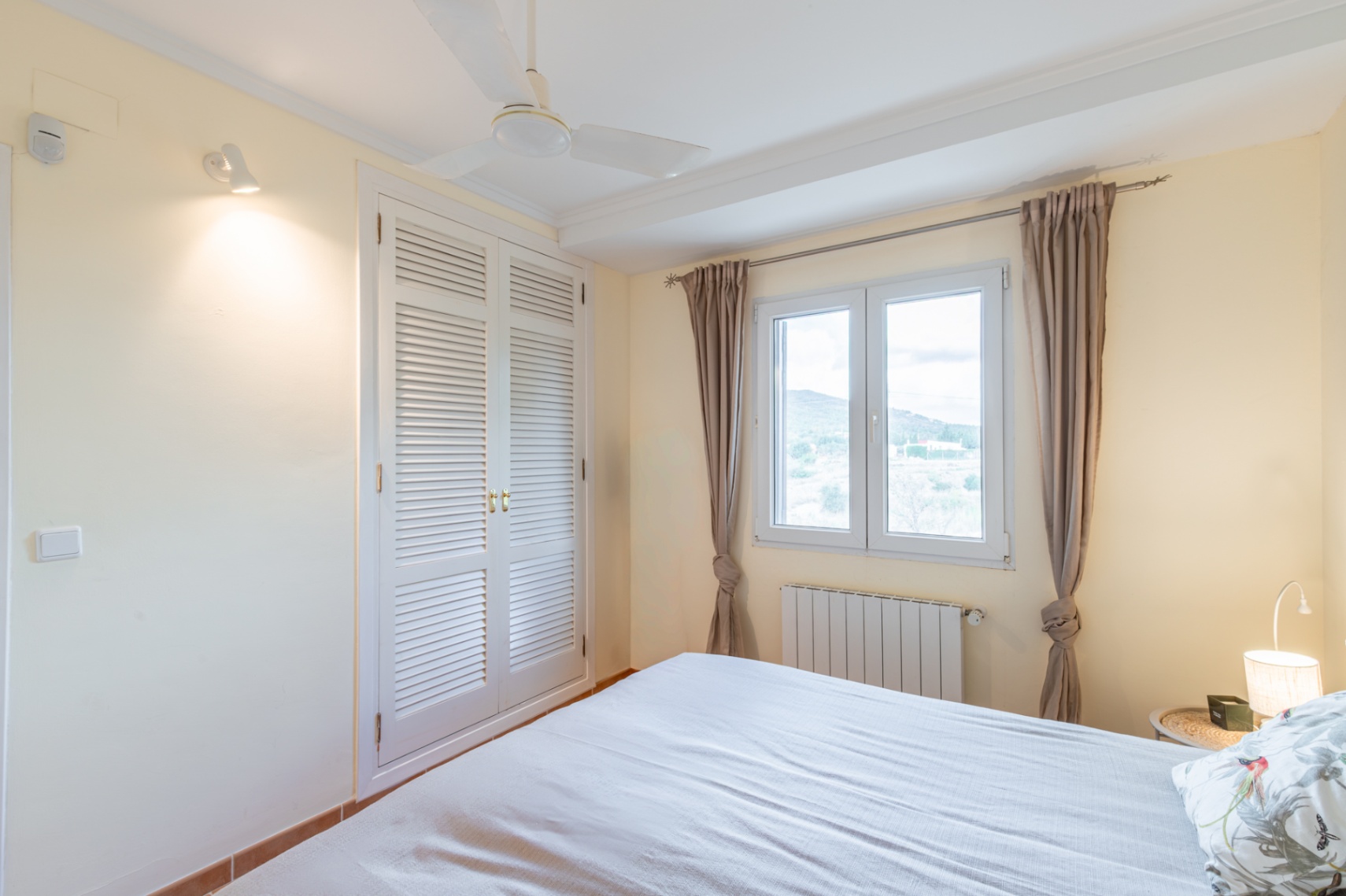 Schlafzimmer der Villa
