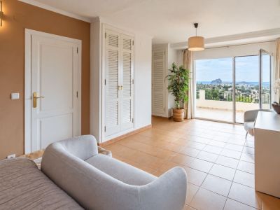 Schlafzimmer mit Terrasse