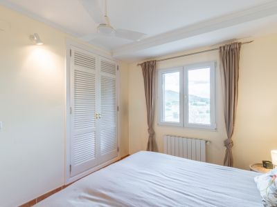 Schlafzimmer der Villa