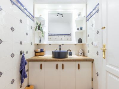 Badezimmer der Villa