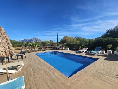 Swimmingpool und Terrasse