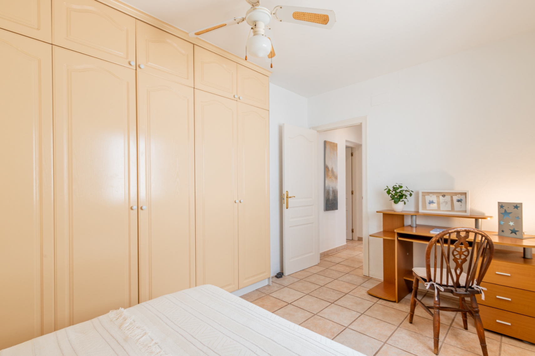 Schlafzimmer der Villa
