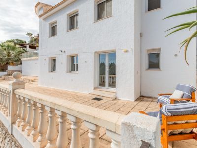 Terrasse der unteren Etage