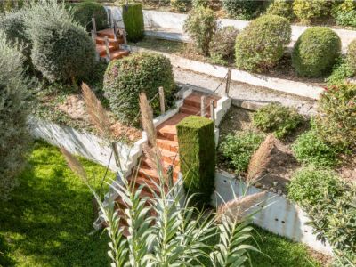Treppe im Garten