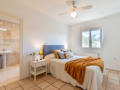 Schlafzimmer mit eigenem Bad