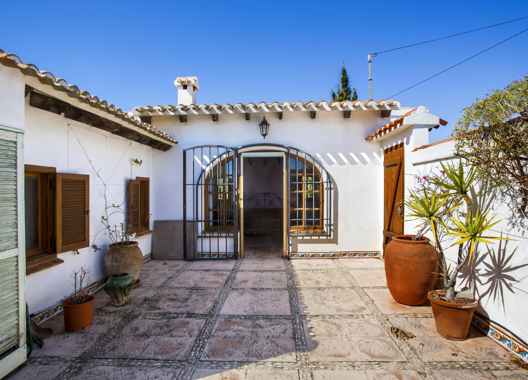 Traditionelle mediterrane Finca in Jávea mit Meerblick