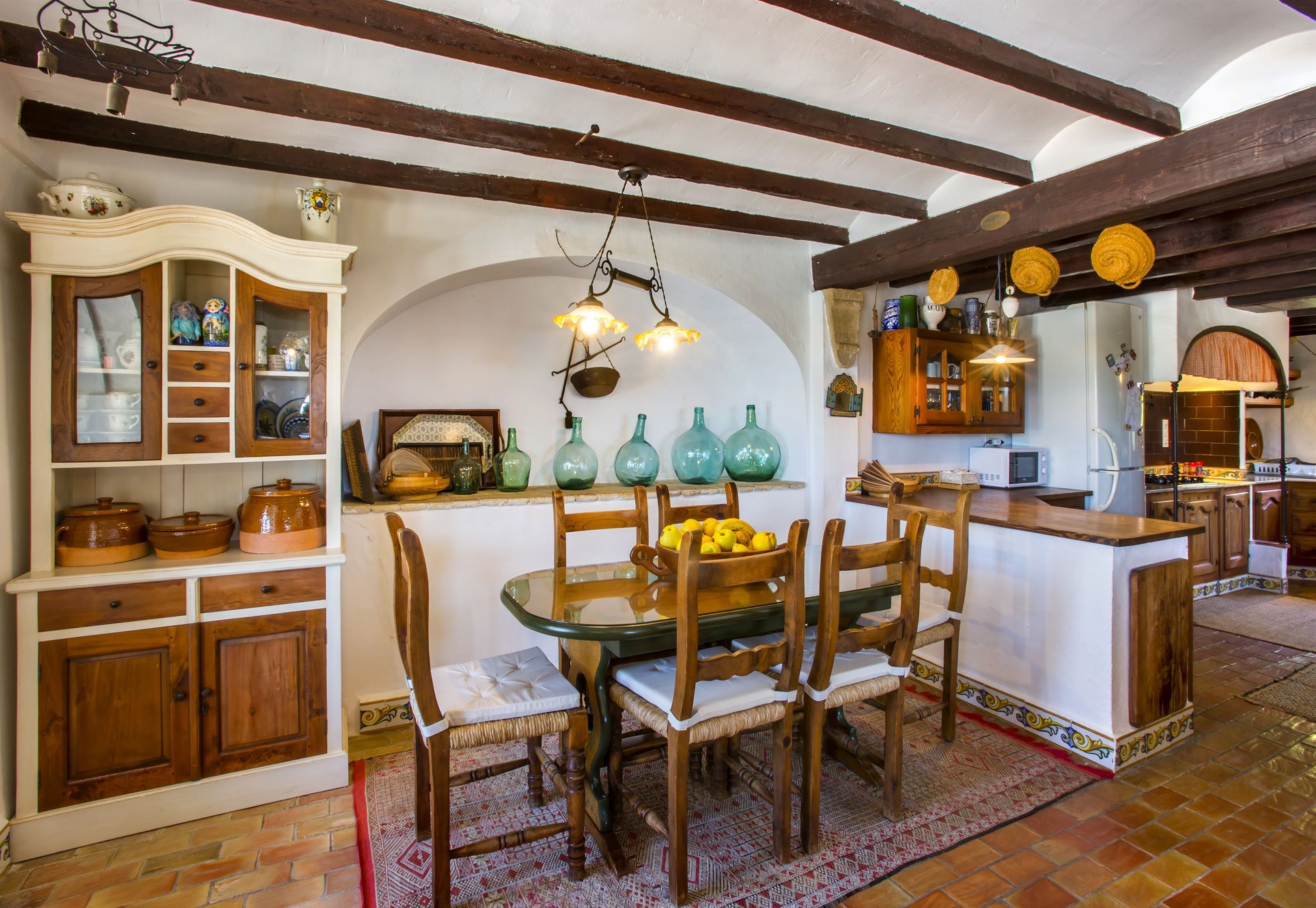 Traditionelle mediterrane Finca in Jávea mit Meerblick