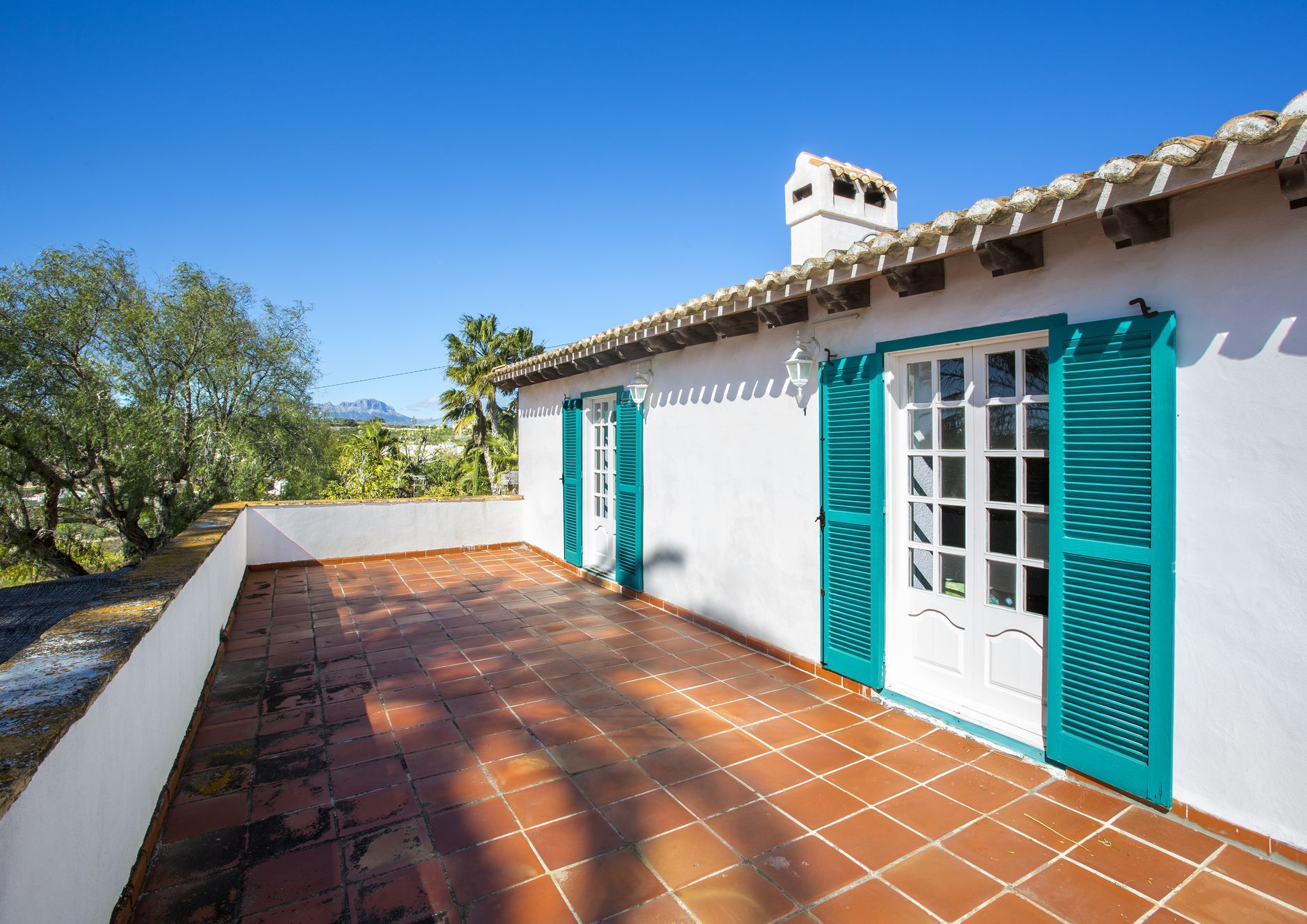 Traditionelle mediterrane Finca in Jávea mit Meerblick