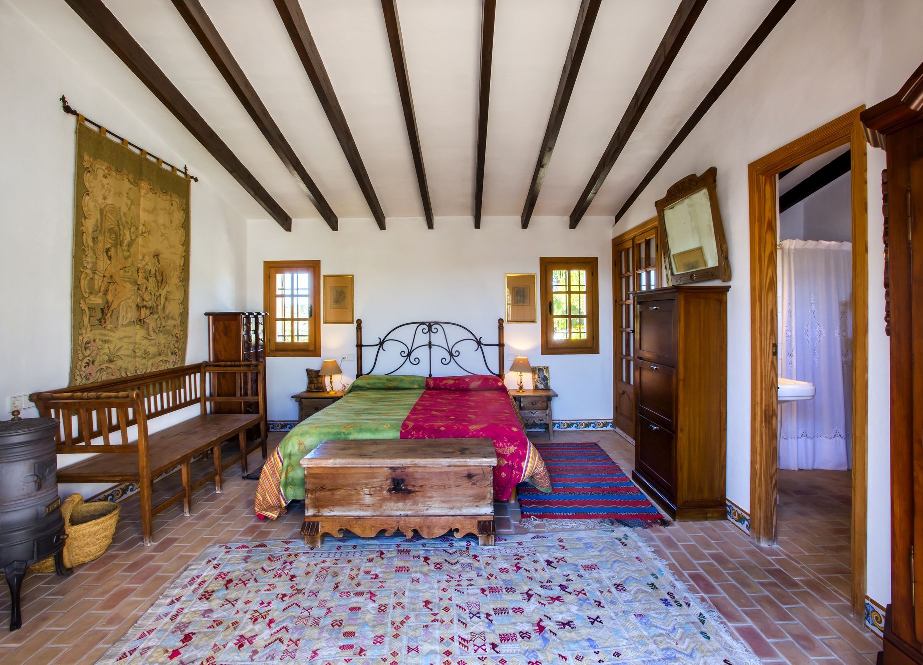 Traditionelle mediterrane Finca in Jávea mit Meerblick