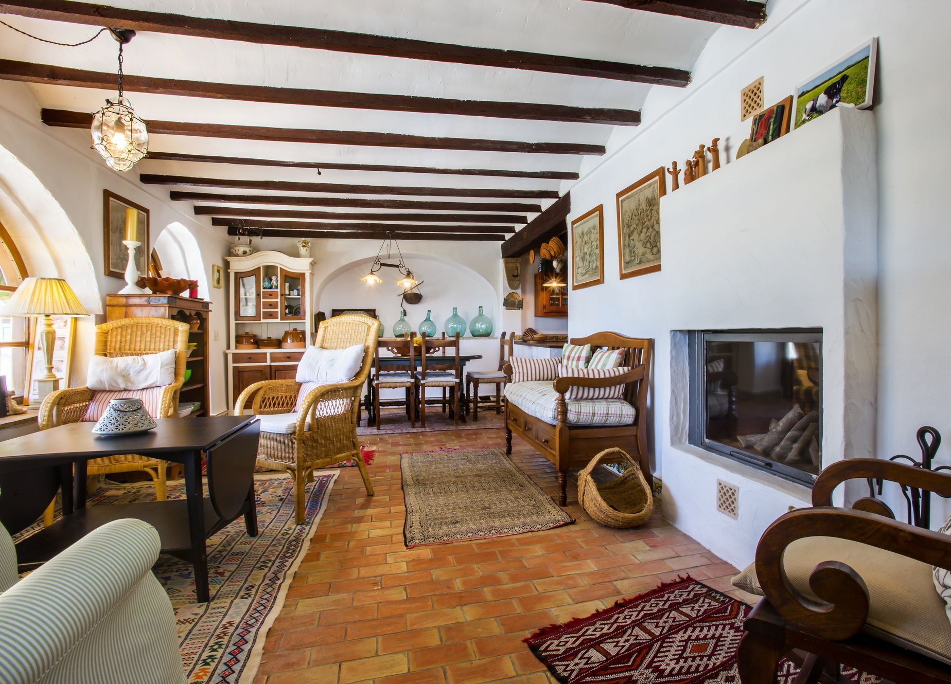 Traditionelle mediterrane Finca in Jávea mit Meerblick