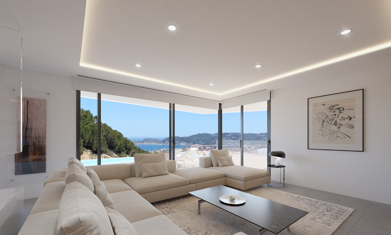 Moderne Luxusvilla mit Meerblick in Jávea