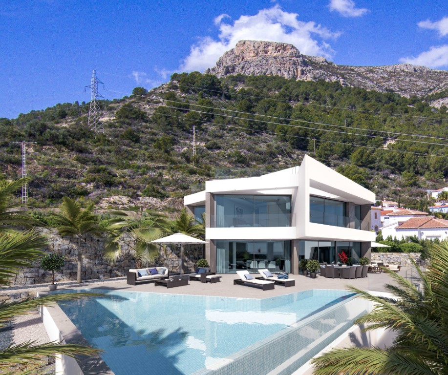 Luxusvilla mit Meerblick in Calpe