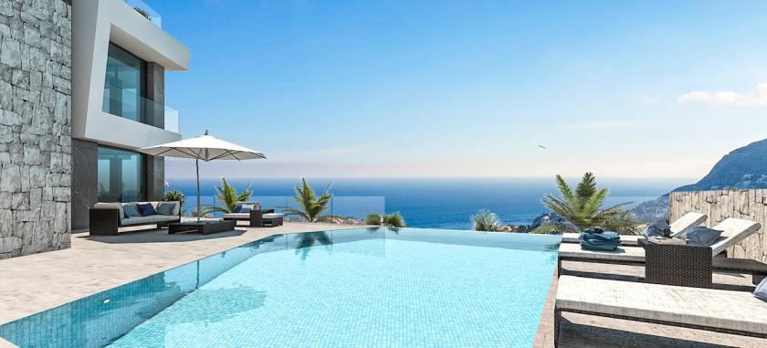 Luxusvilla mit Meerblick in Calpe