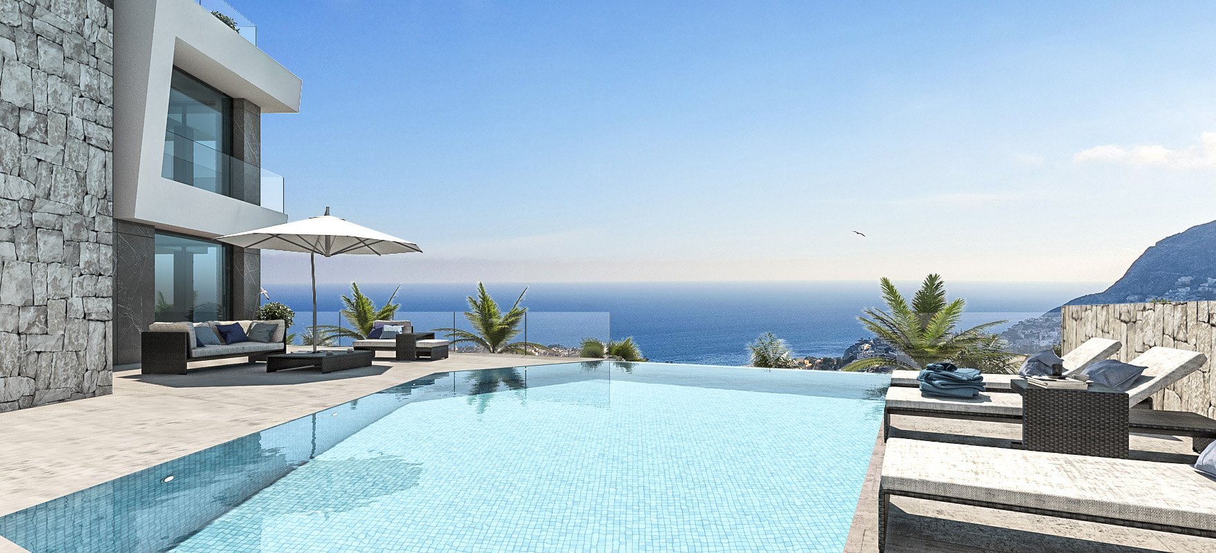 Luxusvilla mit Meerblick in Calpe