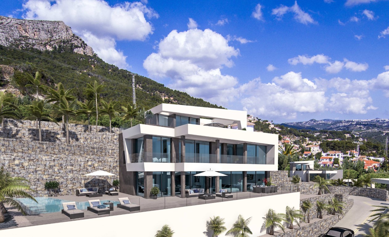 Luxusvilla mit Meerblick in Calpe