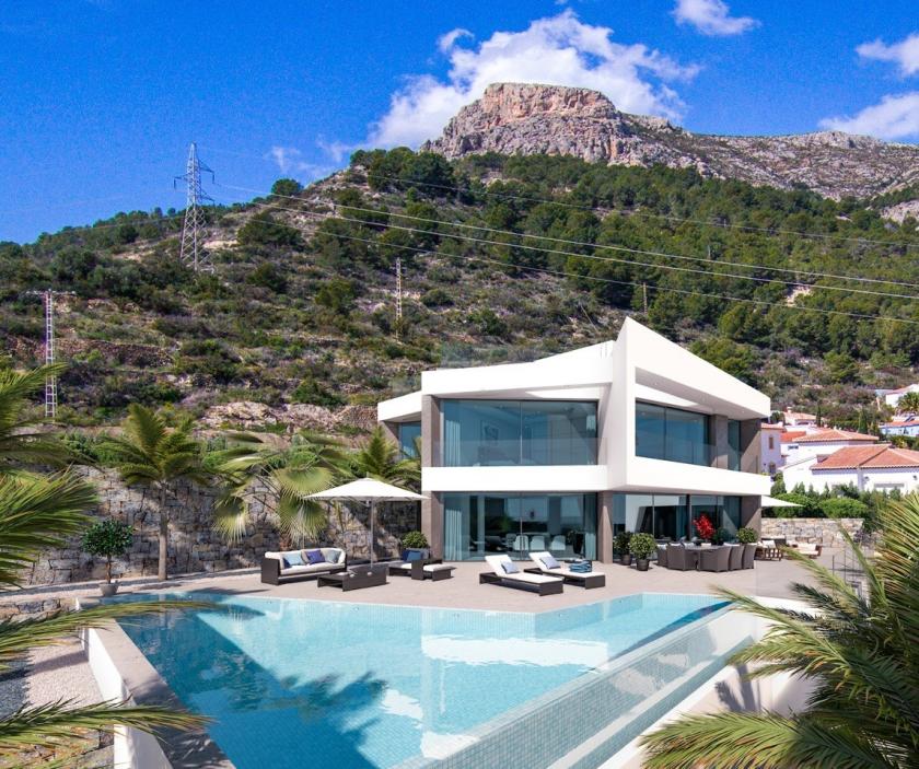 Luxusvilla mit Meerblick in Calpe