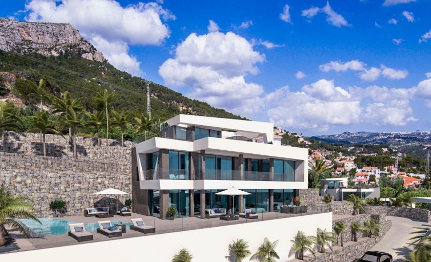 Luxusvilla mit Meerblick in Calpe