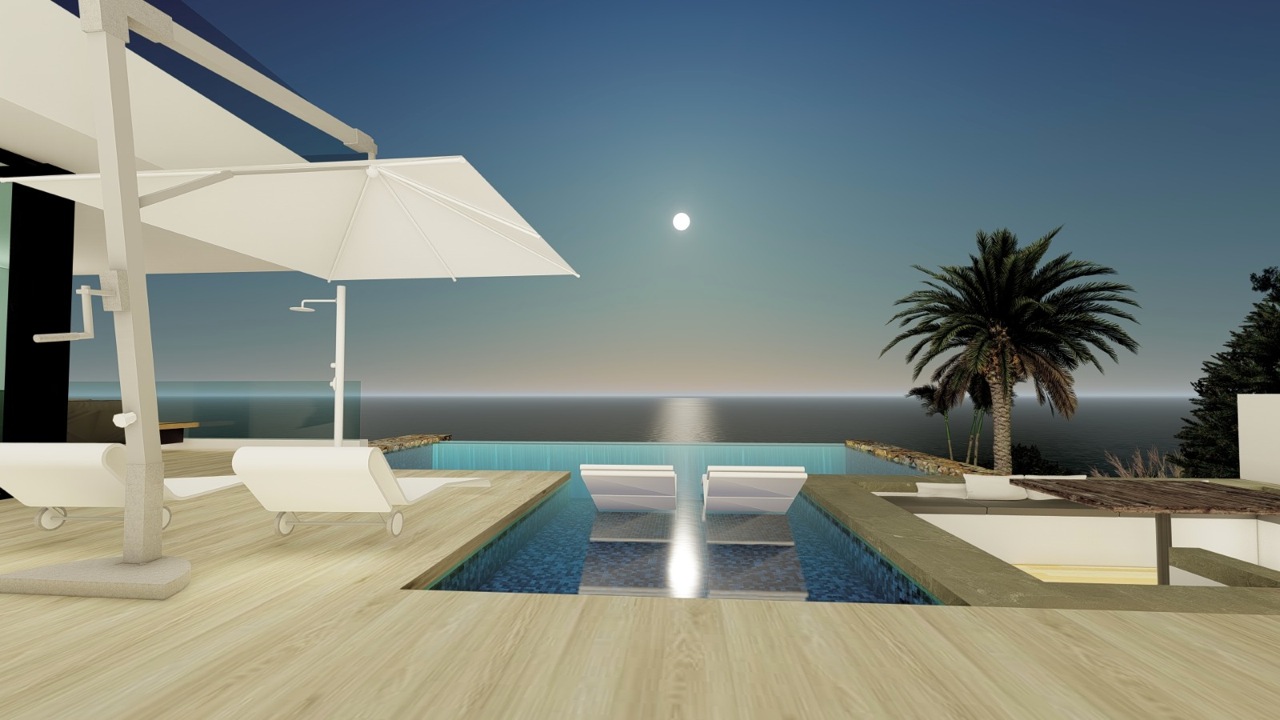 Neu gebaute Villa mit Meerblick in Calpe