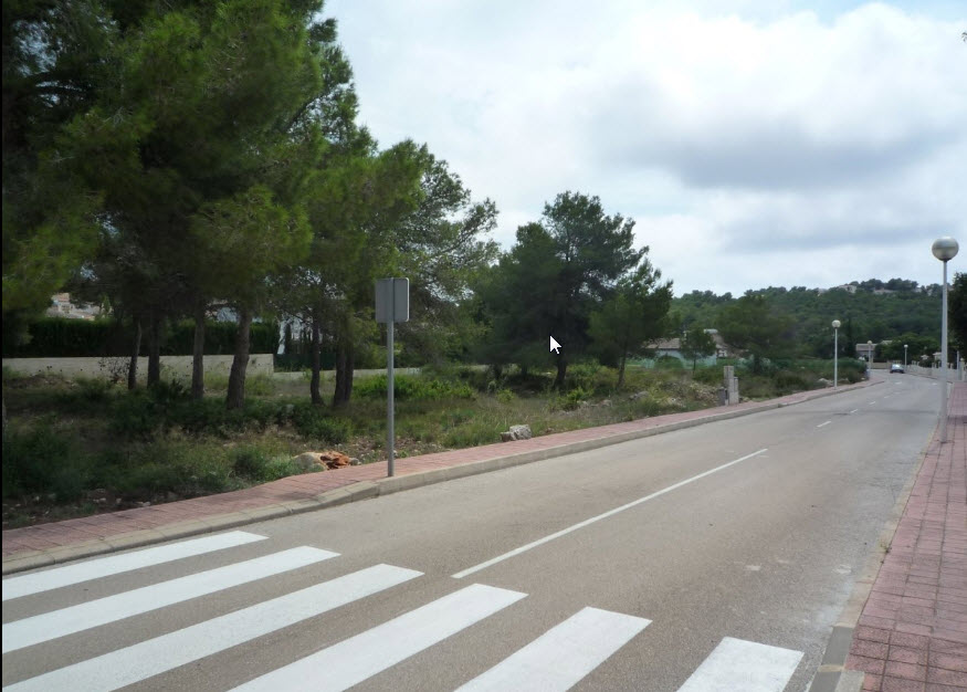 Flache Baugrundstücke mit Meerblick in Jávea