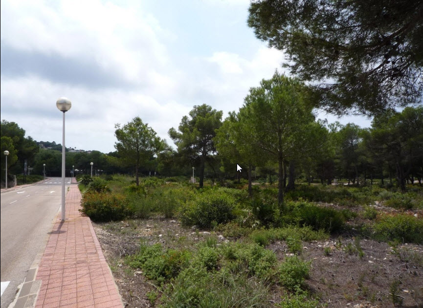 Flache Baugrundstücke mit Meerblick in Jávea