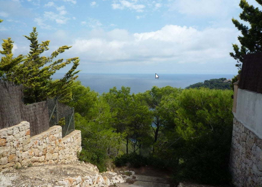 Flache Baugrundstücke mit Meerblick in Jávea