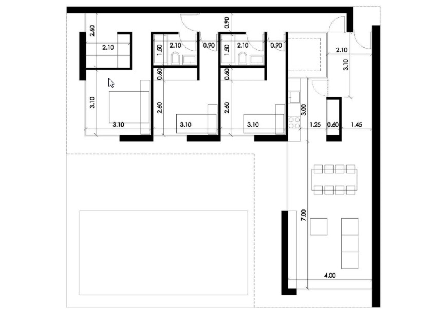 Moderne Neubauvilla in Pedreguer, Monte Solana mit privatem Pool