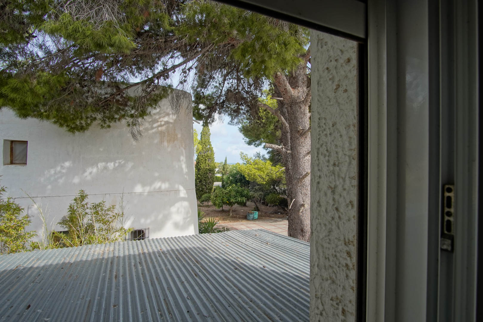 Blick aus dem Fenster