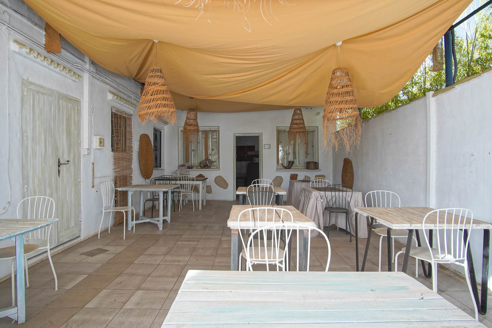 Überdachte Terrasse