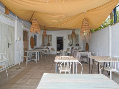 Überdachte Terrasse