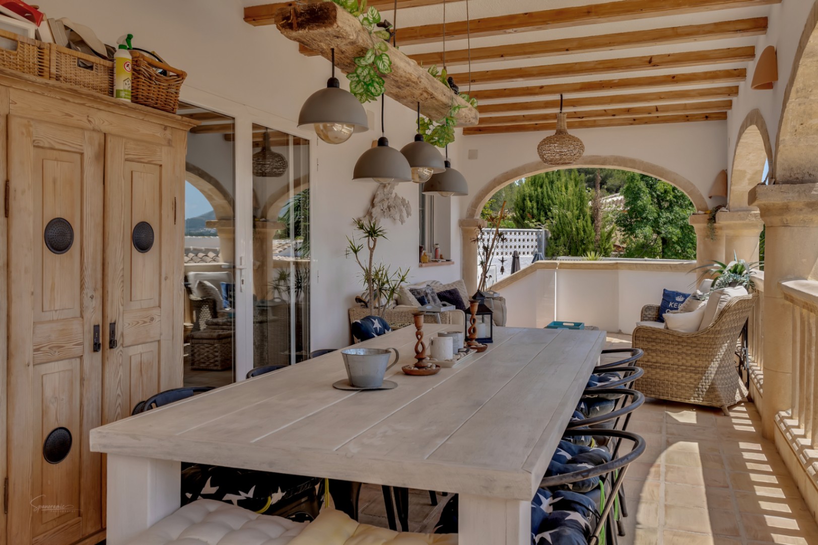 Villa in Jávea mit privatem Pool und Bergblick